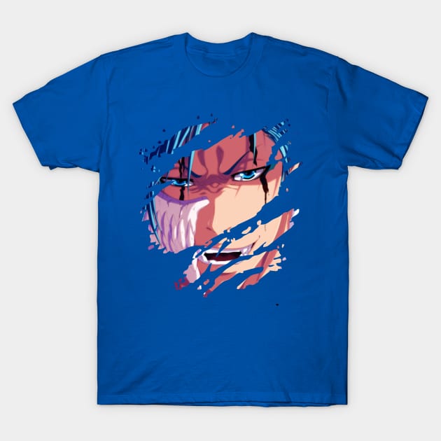 Grimmjow Jaegerjaquez T-Shirt by ANIMEPEDIA